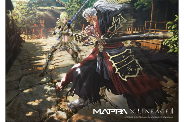 「MAPPA×リネージュ2」イラストコラボレーション！グローバルプロジェクト「SAMURAI CROW」に合わせ全世界に向け発信！【コラボ秘話インタビュー＆ラフ公開】 画像