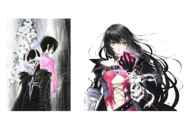 「テイルズ オブ」シリーズなどのいのまたむつみ、待望の回顧展が横浜で開催！未発表作品含む120点超のカラー原画が集結 画像