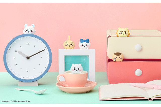 「ちいかわ」ハチワレ、うさぎ、モモンガたちでかわいくデコ♪ 取り付け可能なフィギュア「HIPPERS」登場 画像