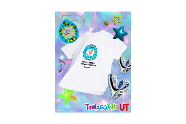 「たまごっち」ユニクロ「UT」とコラボ！くちぱっちやまめっちデザインのTシャツ＆オリジナルたまごっちが登場 画像