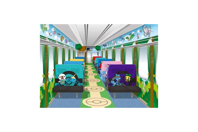 ポケモン・ラッピング電車「POKEMON with YOUトレイン」　JR東日本・大船渡線を運行 画像