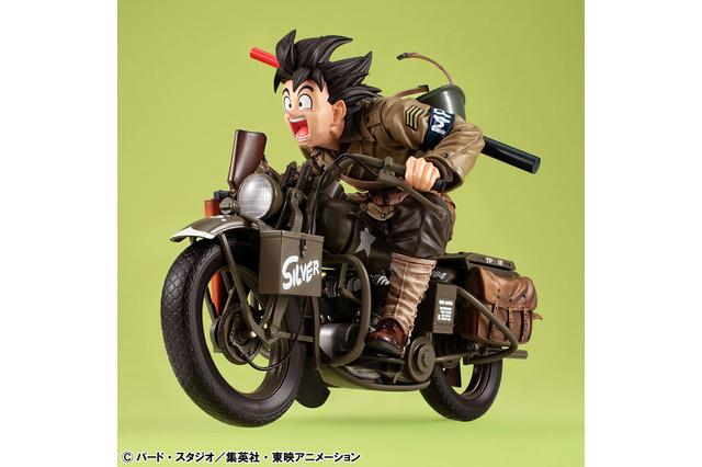 「ドラゴンボールZ」特殊装備のバイクで疾走する孫悟空！ 躍動感たっぷりの完成品フィギュア登場 画像