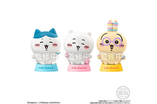 「ちいかわ」うさぎが光る輪っかでピッカピカ！ もっちりソフビも♪ 飾れるアイテム続々登場 画像