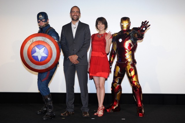 「シビル・ウォー/キャプテン・アメリカ」プロデューサーが来日プレゼンテーション 衝撃の映像を披露 画像