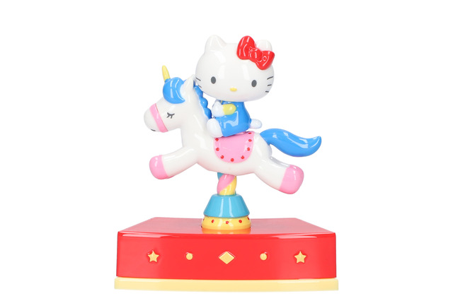 「サンリオ」キティ、シナモロール、クロミがレトロ可愛い♪ メリーゴーランドにもなるドール雑貨がBOXで登場 画像