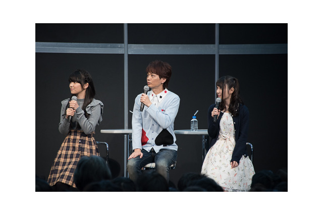 三澤紗千香、浅沼晋太郎、日高里菜が新作アニメについて語る。「アクセル・ワールド」ステージ 画像
