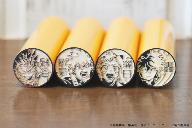 「ヒロアカ」デク、爆豪、オールマイト、トガちゃん…FINALビジュアルが“はんこ”で登場！銀行登録もOK＆合計176種類に♪ 画像