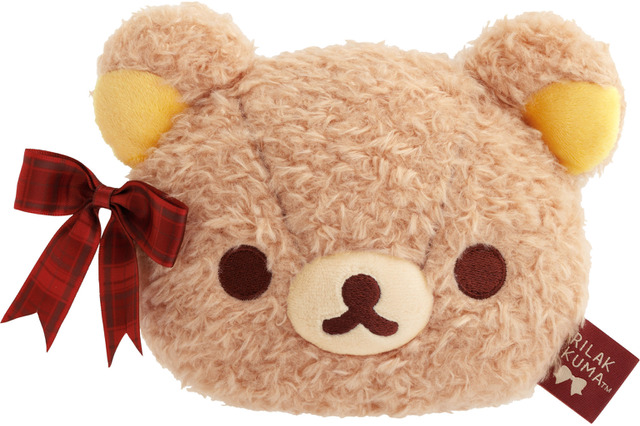 「リラックマ」チェック＆リボンで上品、ふわふわ！ “ぬいぬいリラックマ”が登場 画像