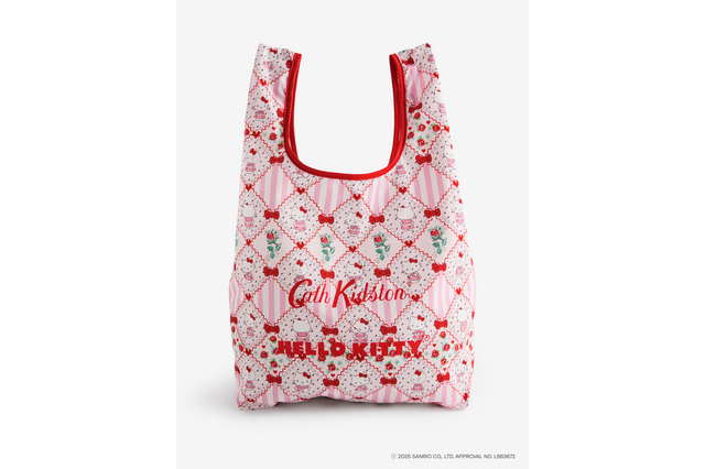 ハローキティ×Cath Kidstonコラボが相性良すぎ◎ パッチワークの風合いが優しいトートやルームウェア登場 画像