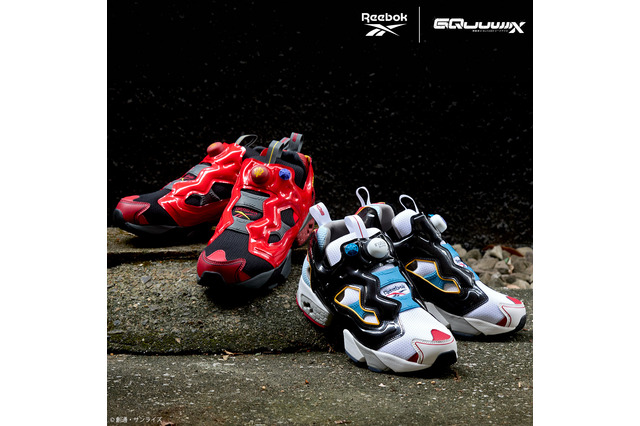 「ガンダム GQuuuuuuX」ジークアクス＆赤いガンダムをイメージ！「リーボック」コラボシューズ登場 画像