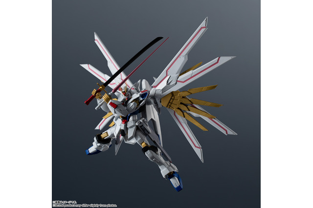 キラの新たな翼…マイティーストライクフリーダムガンダムが6月27日に発売！ プラウドディフェンダーは切り離して展示可能 画像
