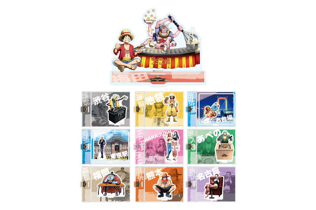 名古屋・福岡・熊本に「ワンピース」麦わらの一味が!? 公式ストア“麦わらストア”にご当地グッズ登場 画像