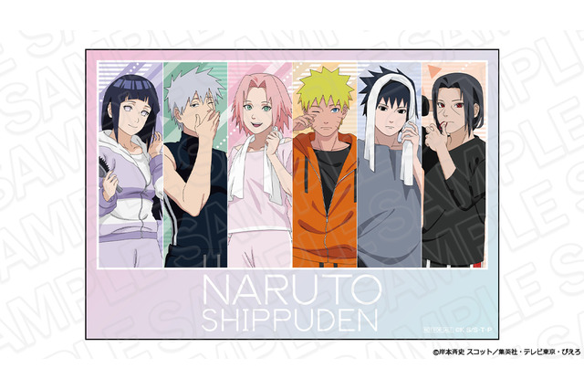 「NARUTO」寝起きのナルト、朝シャンのサスケ、あくびのカカシ!? 6名の“朝の素顔”がグッズに！【ジャンプフェスタ2026】 画像
