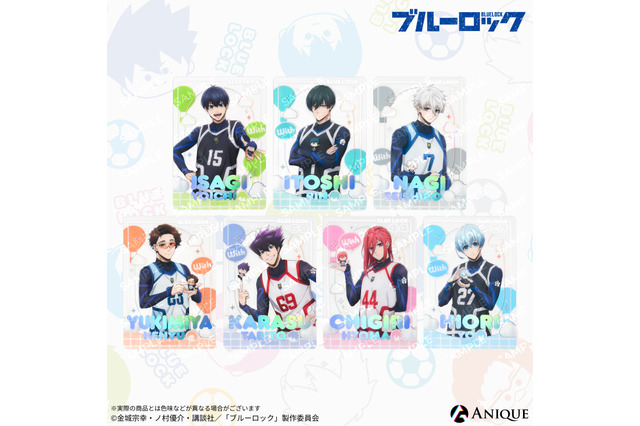 「ブルーロック」潔世一、糸師凛、凪誠士郎たちとずっと一緒♪ 自立型ぬい“KINOKOS”と合わせて楽しめるグッズ新登場 画像