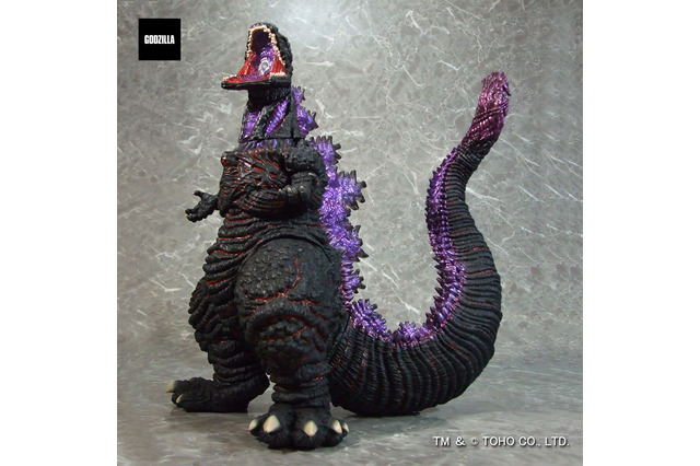 映画「シン・ゴジラ」熱線放射シーンをイメージ！34センチ超えの巨体で存在抜群！ ゴジラソフビ登場 画像
