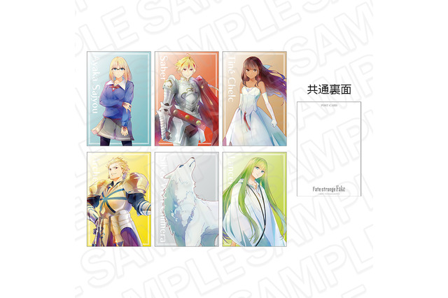 「Fate」アヤカ・サジョウ、セイバー、アーチャーたちが有楽町マルイに集結！ strange Fake放送開始記念SHOPがオープン 画像