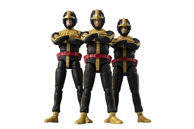 「ガンダム」ガイア、オルテガ、マッシュの黒い三連星がフィギュア化！「オルテガ、マッシュ！ジェットストリームアタックを仕掛けるぞ！」 画像