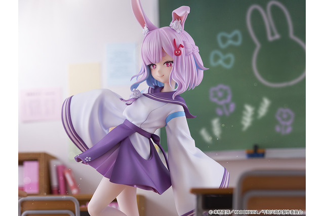 「人外教室」ニンゲンになりたいウサギの女の子・右左美彗がフィギュア化！いたずらっぽい表情や可愛らしいウサ耳の再現は必見 画像