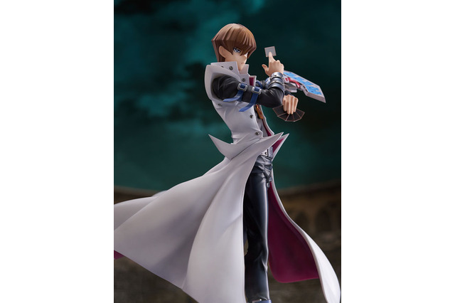 「遊戯王」海馬瀬人、完全新規造形で立体化！“ふはははースゴイぞーカッコいいぞー！” たなびくコート、手札を繰り出す所作までスタイリッシュ 画像