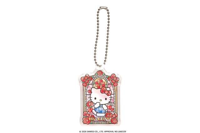 ハローキティ、マイメロ、ポチャッコたちが“ステンドグラス風”アクリルキーチェーンに♪全国のカプセルトイコーナーに登場 画像
