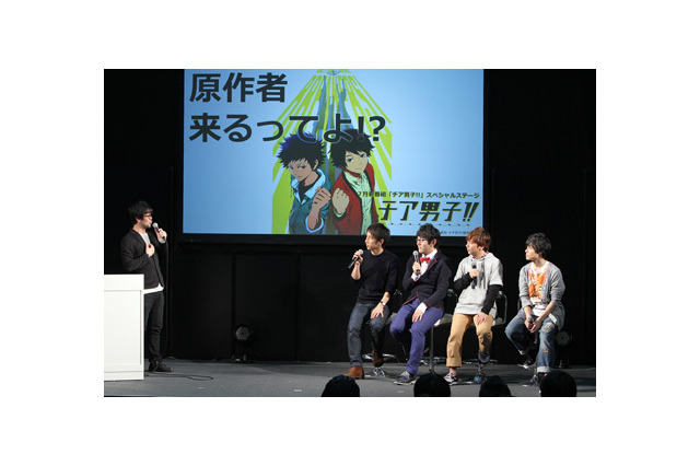 「チア男子!!」AnimeJapan 2016ステージで米内佑希がチアリーディング大技に挑戦 画像