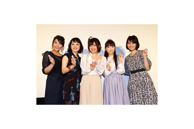 「映画プリキュアオールスターズ 」大ヒット舞台挨拶に　歴代声優が集結 画像