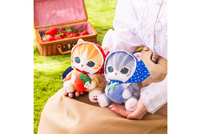 「mofusand」苺にまみれて、にゃんとも幸せ…♪ 旬の苺をテーマにしたにゃんこグッズがかわいすぎる！ 画像