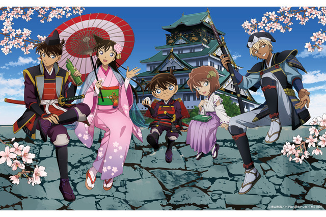 「名探偵コナン」工藤新一、安室透らが戦国武将に!? チャイナ服も似合う♪ 限定SHOPが今年も大阪城で開催＆テイクアウトフードも必見！ 画像