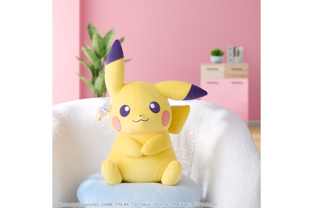 「ポケモン」ピカチュウ、ニンフィア、サケブシッポらのふんわりカラーが可愛い♪ ナムコオリジナルプライズが登場 画像