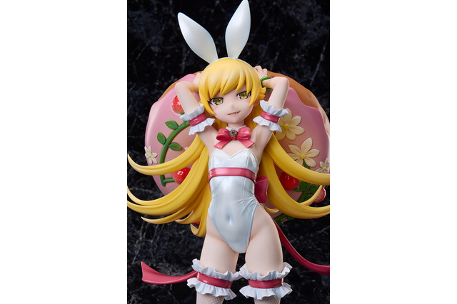 「〈物語〉シリーズ」忍野忍フィギュアが白バニーに変身！ 華奢なスタイルを35センチのビッグサイズで堪能あれ…♪ 画像