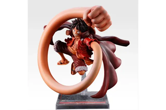 「ワンピース」尾田先生描きおろしカードが立体化！ルフィのド迫力のフィギュアが一番くじに登場 画像