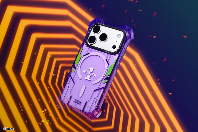 「エヴァ」A.T.フィールドや活動限界がデザイン！初号機の頭“イヤホンケース”も襲来!? CASETiFコラボ再び 画像