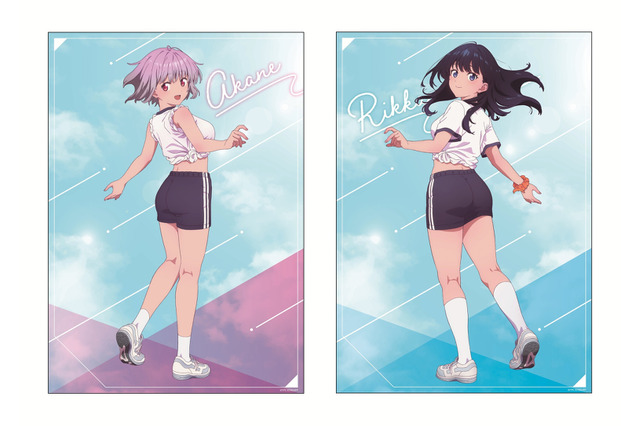 「グリッドマン ユニバース」宝多六花&新条アカネが体操服姿で描き下ろし♪ グッズ登場のPOP UP STORE開催 画像