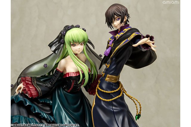 「コードギアス 復活のルルーシュ」ブラックドレスのL.L.&C.C.フィギュアがセットで再登場！エピローグで魅せた姿を再現 画像