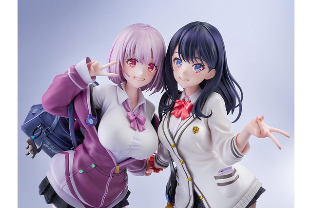 「SSSS.GRIDMAN」より六花＆アカネのコンビが立体化！ イラストを再現できる手繋ぎパーツも♪ 画像