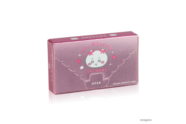 瞳の中にちいかわが…!? 「ちいかわ」デザインのカラコン第2弾発売決定！ ちいかわ、ハチワレ、うさぎ、モモンガの全4種 画像