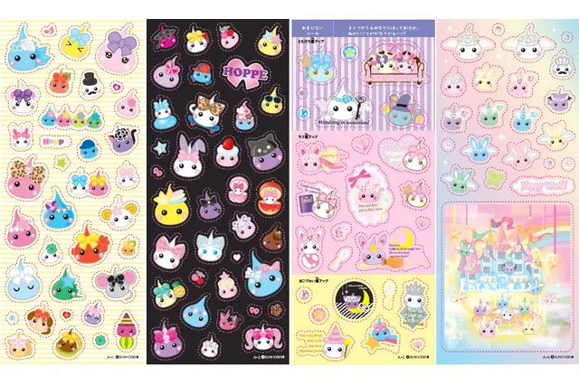 ぷっくり＆キラキラ＆ツルツル♪ 「ほっぺちゃん」オリジナルシール全24種の追加販売開始！ 画像