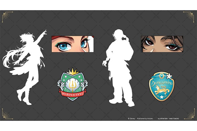 元ネタは…!?「ディズニー ツイステ」ロイヤルソードアカデミー生のシルエット公開！「寮の名前が難しすぎる…」の声も 画像