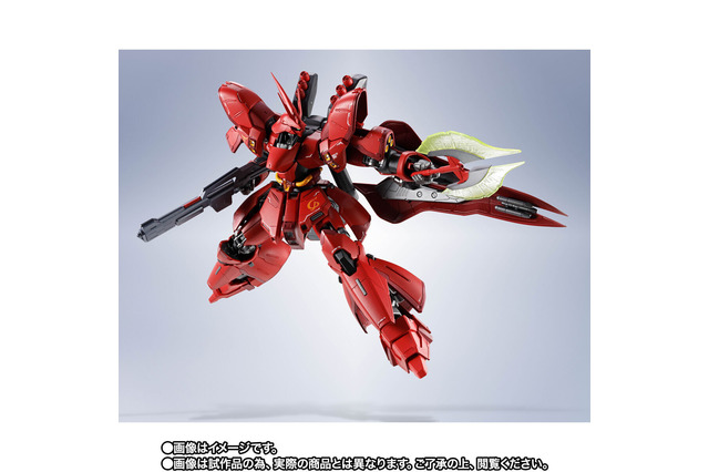「機動戦士ガンダム 逆襲のシャア」サザビーがMETAL ROBOT魂より登場！赤い彗星シャア・アズナブルの最後の乗機 画像