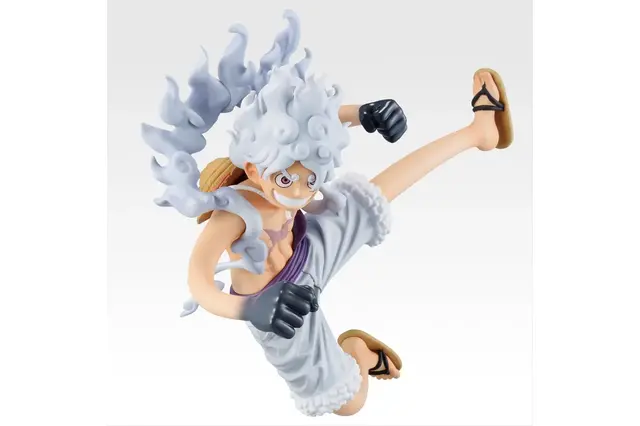「ワンピース」“ギア5”ルフィ、“一番自由な未来”ジュエリー・ボニーであのシーンを再現!? 圧倒的造形フィギュア登場【一番くじ】 画像