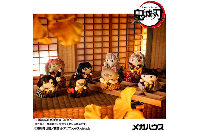 「鬼滅の刃」禰豆子や伊之助、カナヲたちがむっちりかわいい招き猫に♪「MEGA CAT」シリーズに参戦 画像