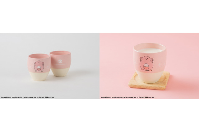 「ポケモン」ラッキーが福島県の名品とコラボ♪ 旬桃ゼリー、すず鳴りカップ、和紙うちわなど 画像