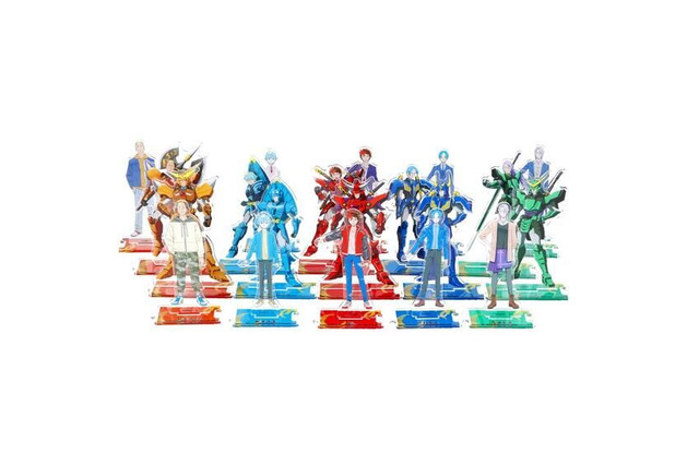 「鎧真伝サムライトルーパー」凱も、十勇士も、白炎も！推しをつなげて飾ろう☆　つながるアクリルスタンドが登場 画像