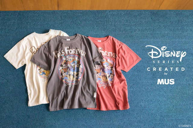 「ディズニー」懐かしデザインのミッキー＆フレンズアイテムが可愛い…！友達やパートナーとのおそろコーデにも♪ 画像