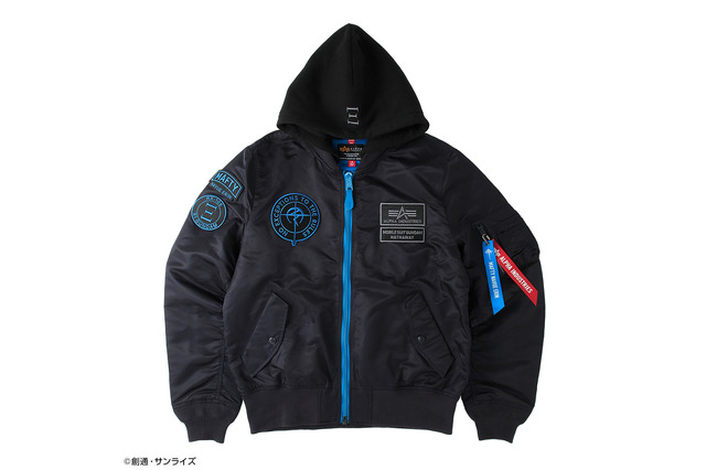 「ガンダム」ハサウェイ・ノア モデルの新作フライトジャケットが登場！アクリルスタンドがもらえるキャンペーンも♪ 画像