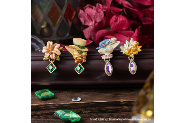 スタジオジブリ「耳をすませば」バロン&ルイーゼをイメージ♪あたたかみのあるピアスセット登場 画像