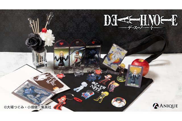 「DEATH NOTE」東京・大阪・福岡でPOP UP開催！ファン必見のタロットカード風デザインやミニキャラグッズが勢揃い！ 画像