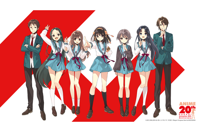 「涼宮ハルヒの憂鬱」放送開始から20周年！いとうのいぢ描き下ろしビジュアル&記念PV、キャストメッセージ動画が公開 画像