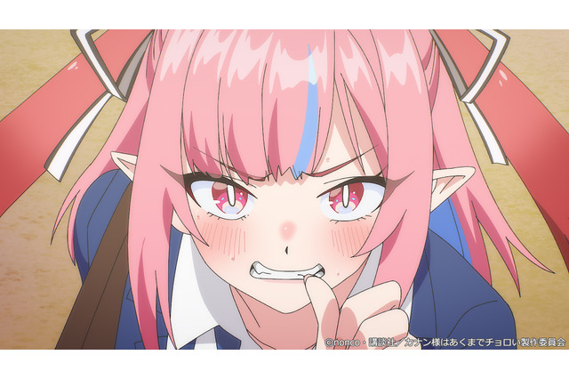 春アニメ「カナン様はあくまでチョロい」美食の悪魔・カナン（CV古賀葵）が男子高校生の供犠クン（CV山下誠一郎）と恋人に!? 第1話先行カット 画像