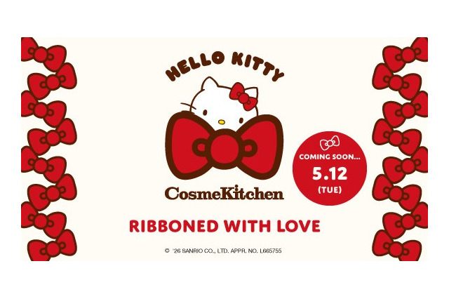 ハローキティ×Cosme Kitchen初コラボ！ オリジナル雑貨＆ブランドコラボのヘアケア用品が登場 画像